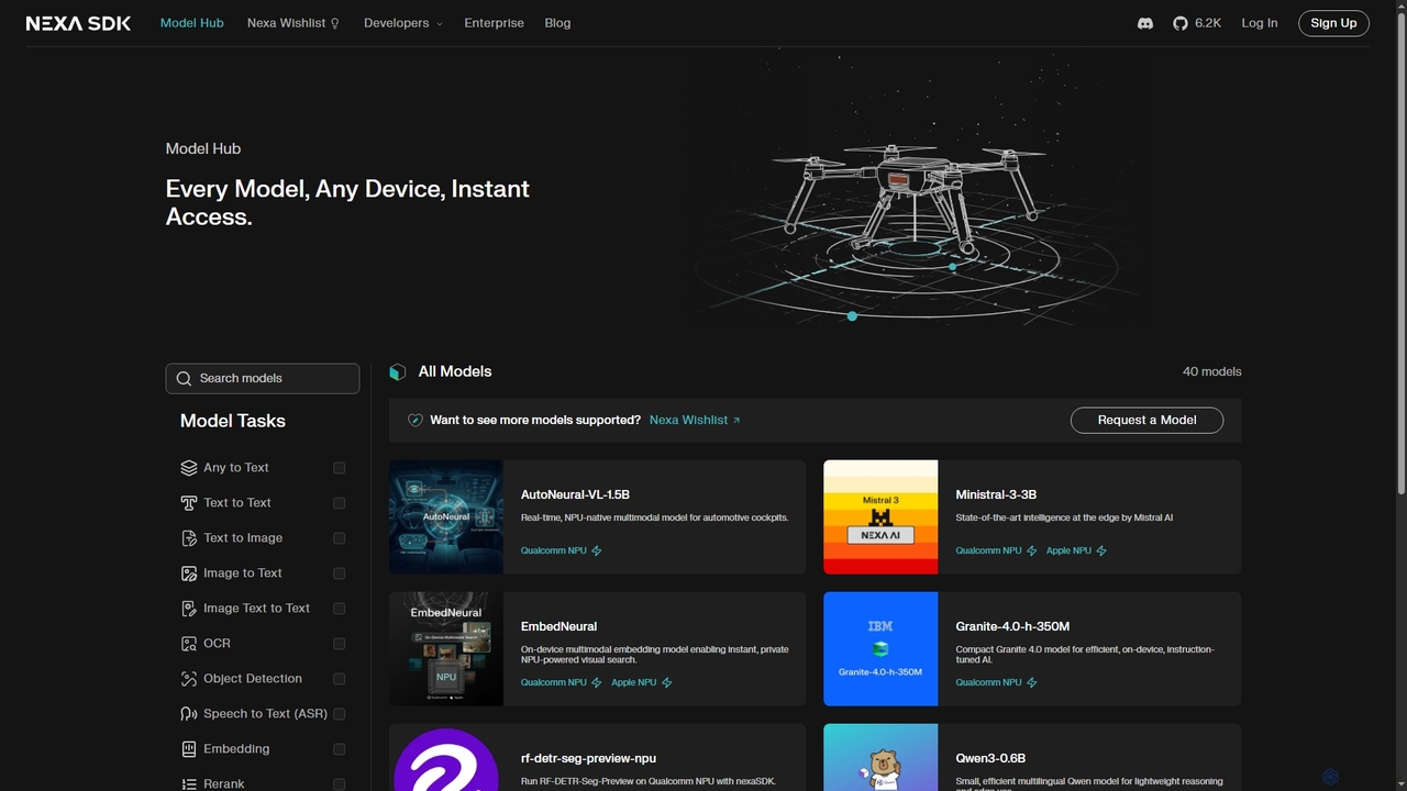 Nexa SDK | Ship Any AI Model to Any Device in Minutes for Nexa SDK