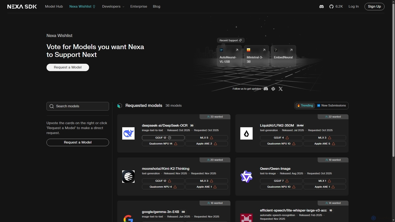 Nexa SDK | Ship Any AI Model to Any Device in Minutes for Nexa SDK