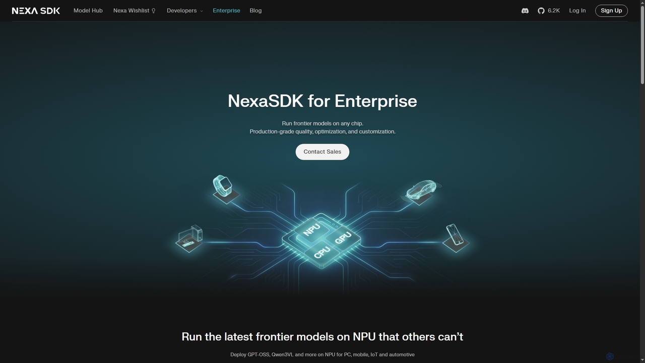 Nexa SDK | Ship Any AI Model to Any Device in Minutes for Nexa SDK