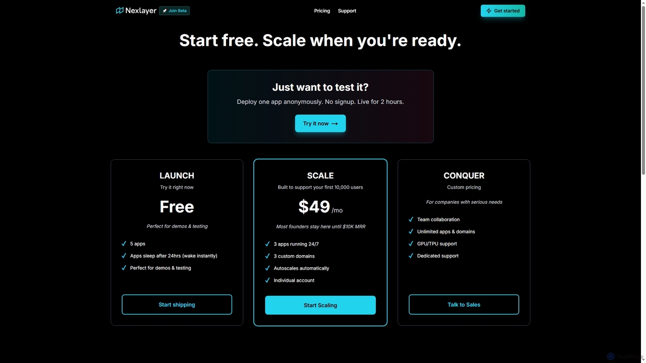 Nexlayer - The First Agent-Native Cloud Platform for Nexlayer