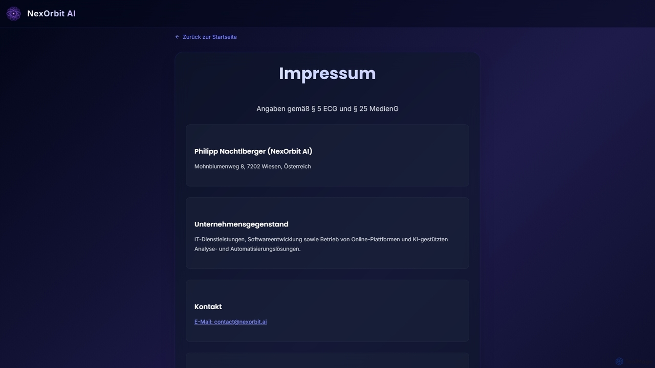 KI-Sichtbarkeit für DACH-Unternehmen - NexOrbit AI for NexOrbit