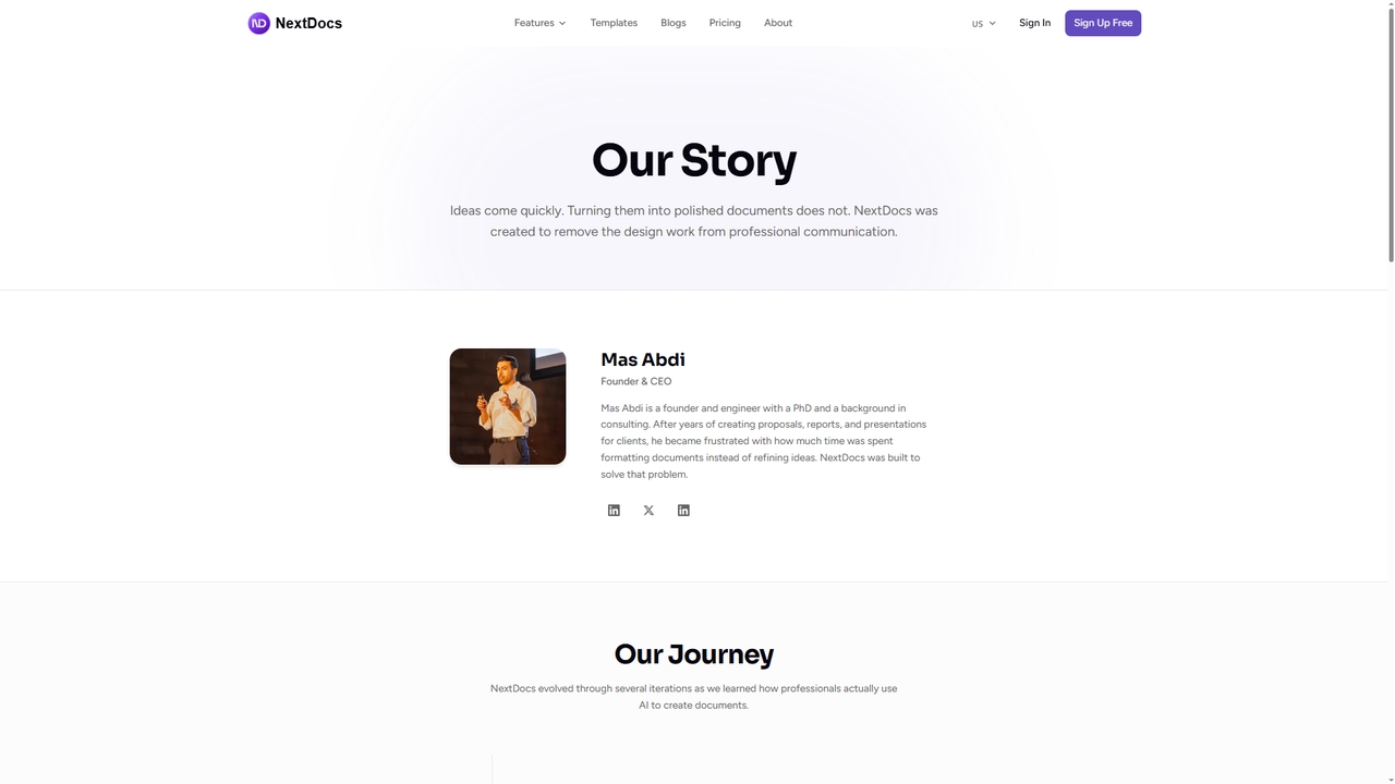 About NextDocs — Our Story, Mission & Team - NextDocs for NextDocs