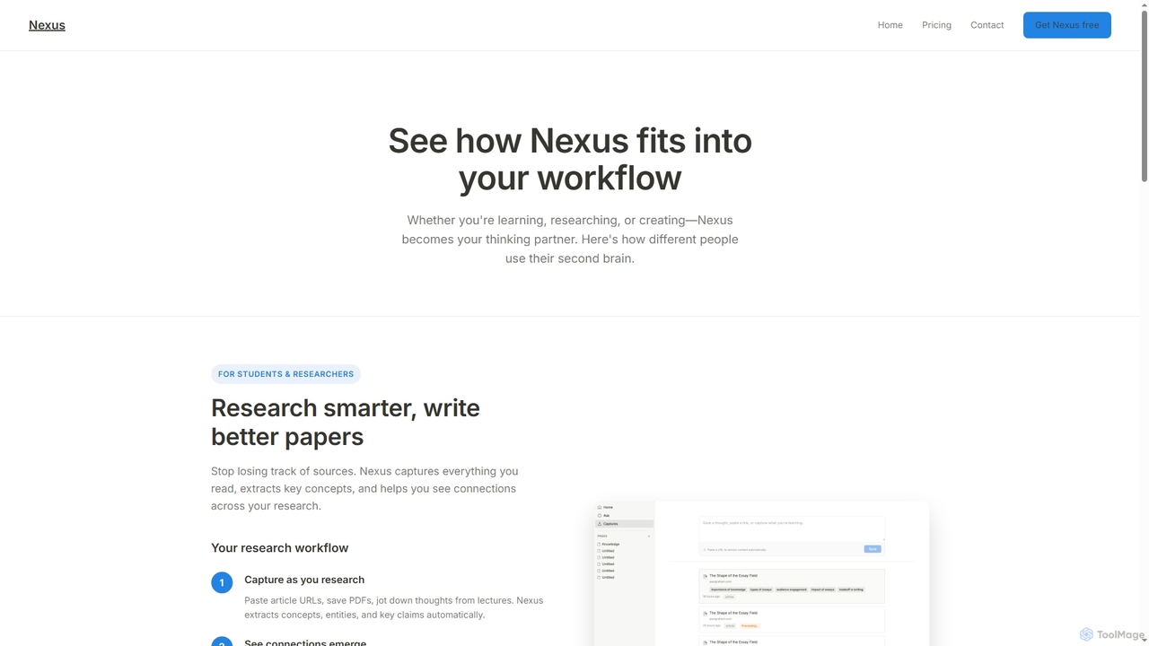 Nexus for Nexus