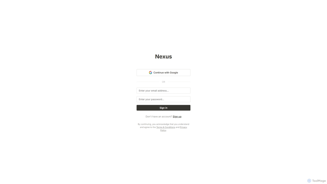Nexus for Nexus