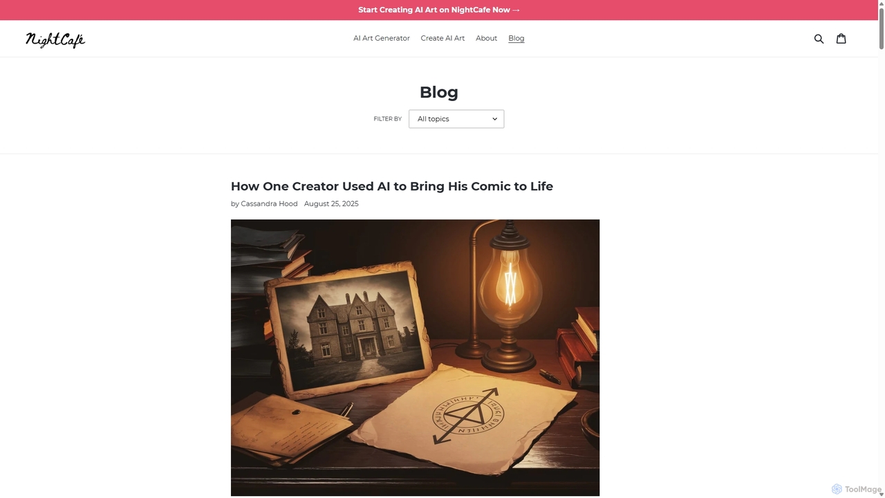 Blog – NightCafe Creator for NightCafe
