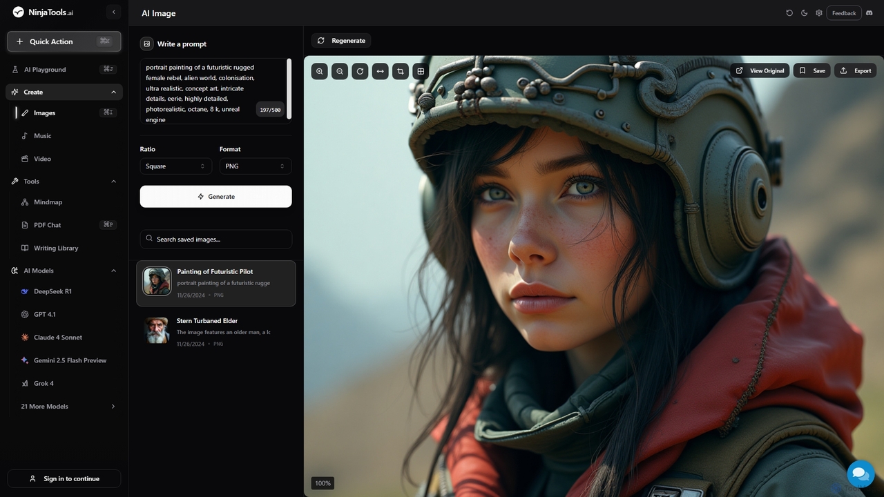 AI Image Generation for Ninjatools