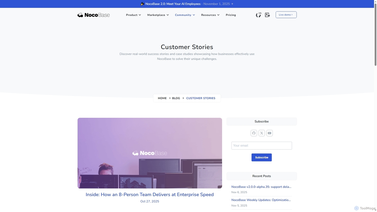Customer Stories - NocoBase for NocoBase