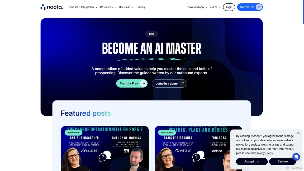Noota Blog | AI Insights, Productivity Tips & Industry Trends for Noota