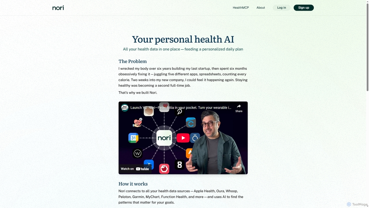 Nori - Own your health for Nori