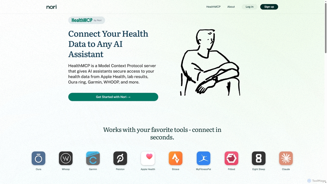 HealthMCP by Nori - Connect Your Health Data to AI for Nori