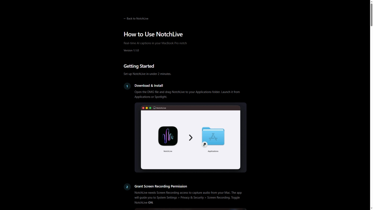 How to Use NotchLive — User Guide for NotchLive