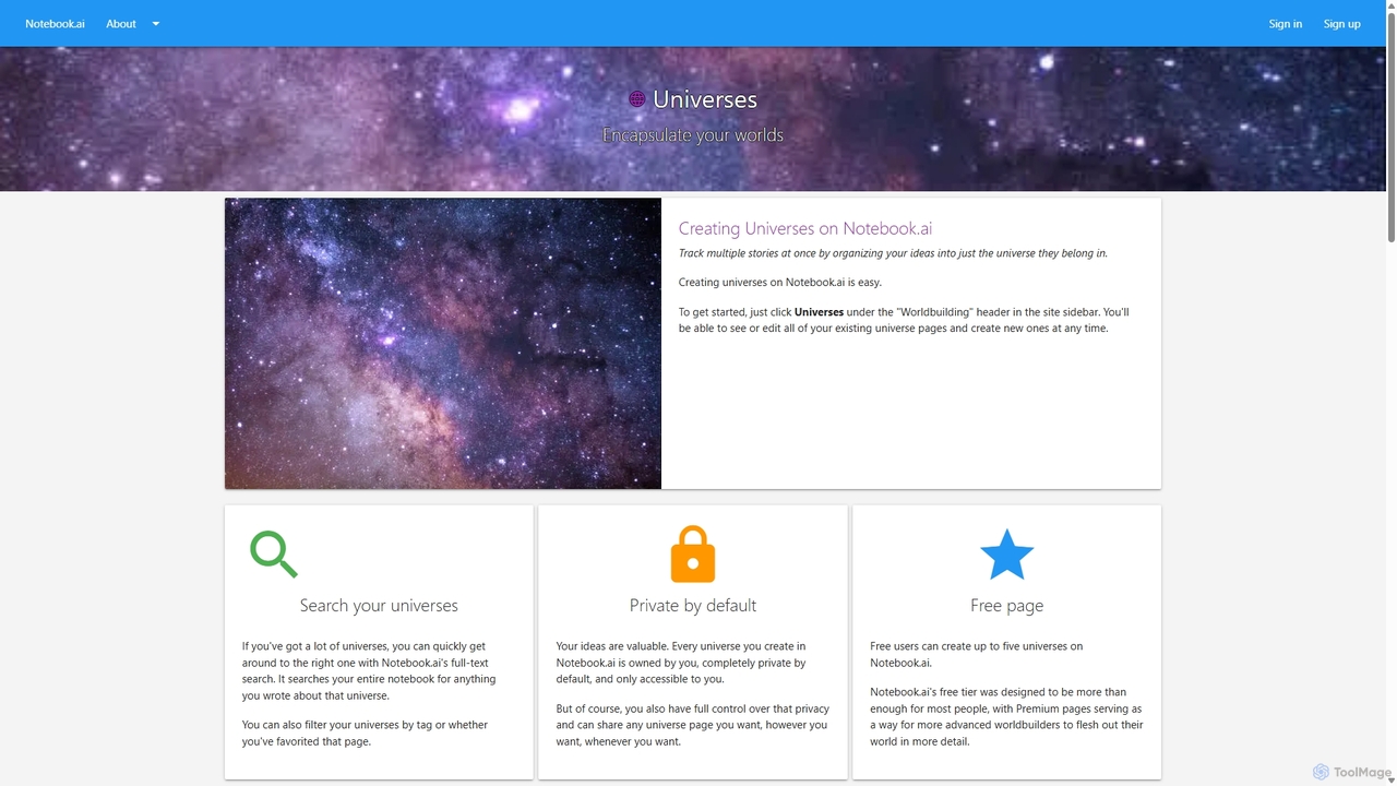 Creating universes on Notebook.ai for Notebook.ai