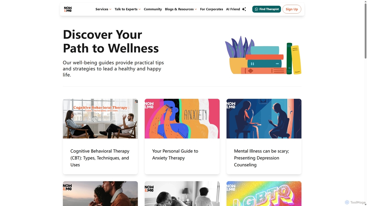 Counselling Guides & Mental Health Advice by Now&Me Psychologists for Nowandme