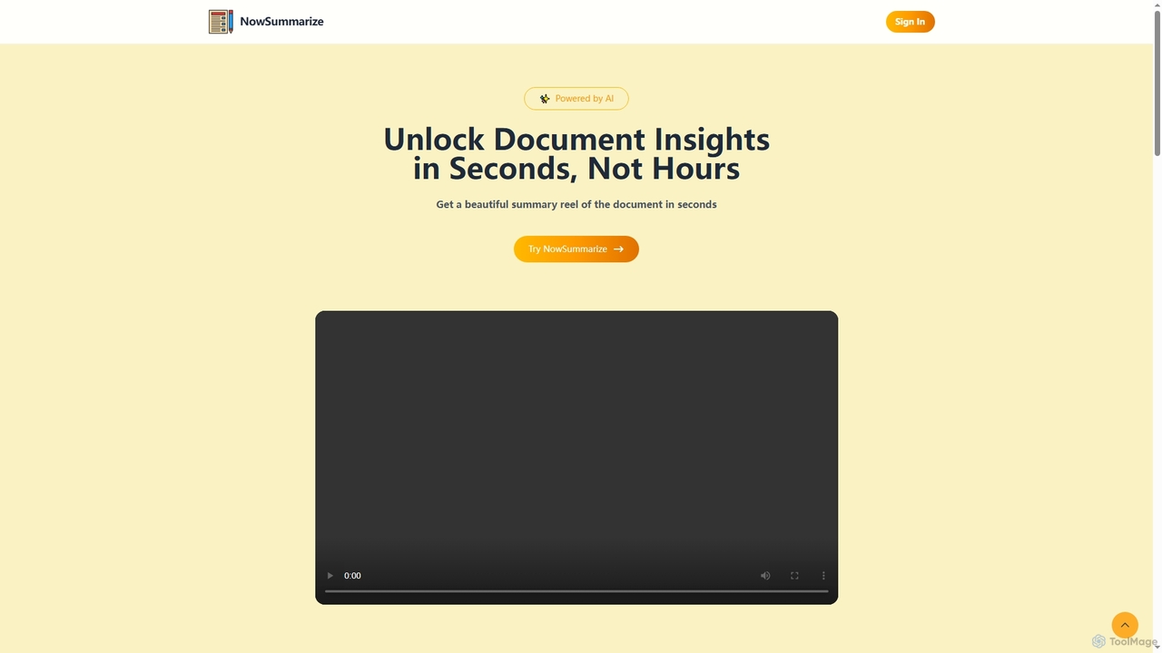 Dashboard - NowSummarize | Manage Your Document Summaries for NowSummarize