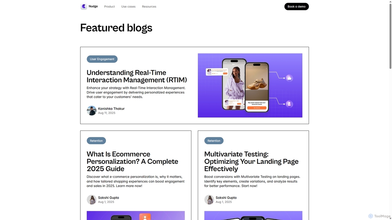 Blogs | Nudge- Personalize every shopper journey for Nudge