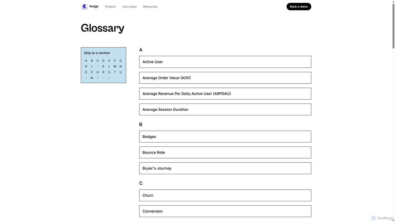 Glossary | Nudge for Nudge