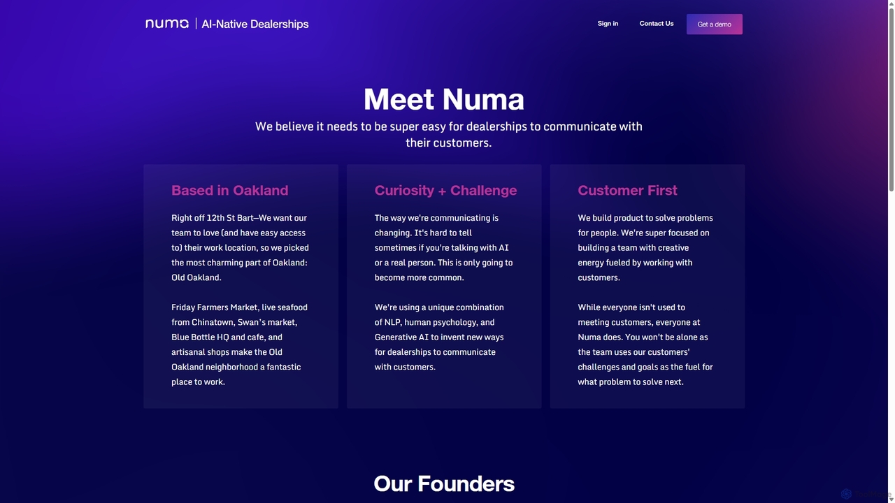 About | Numa for Numa