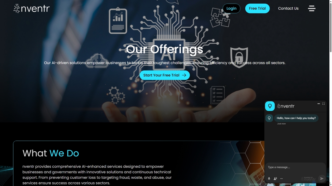 Leading the Way in AI-Enhanced Solutions for Nventr