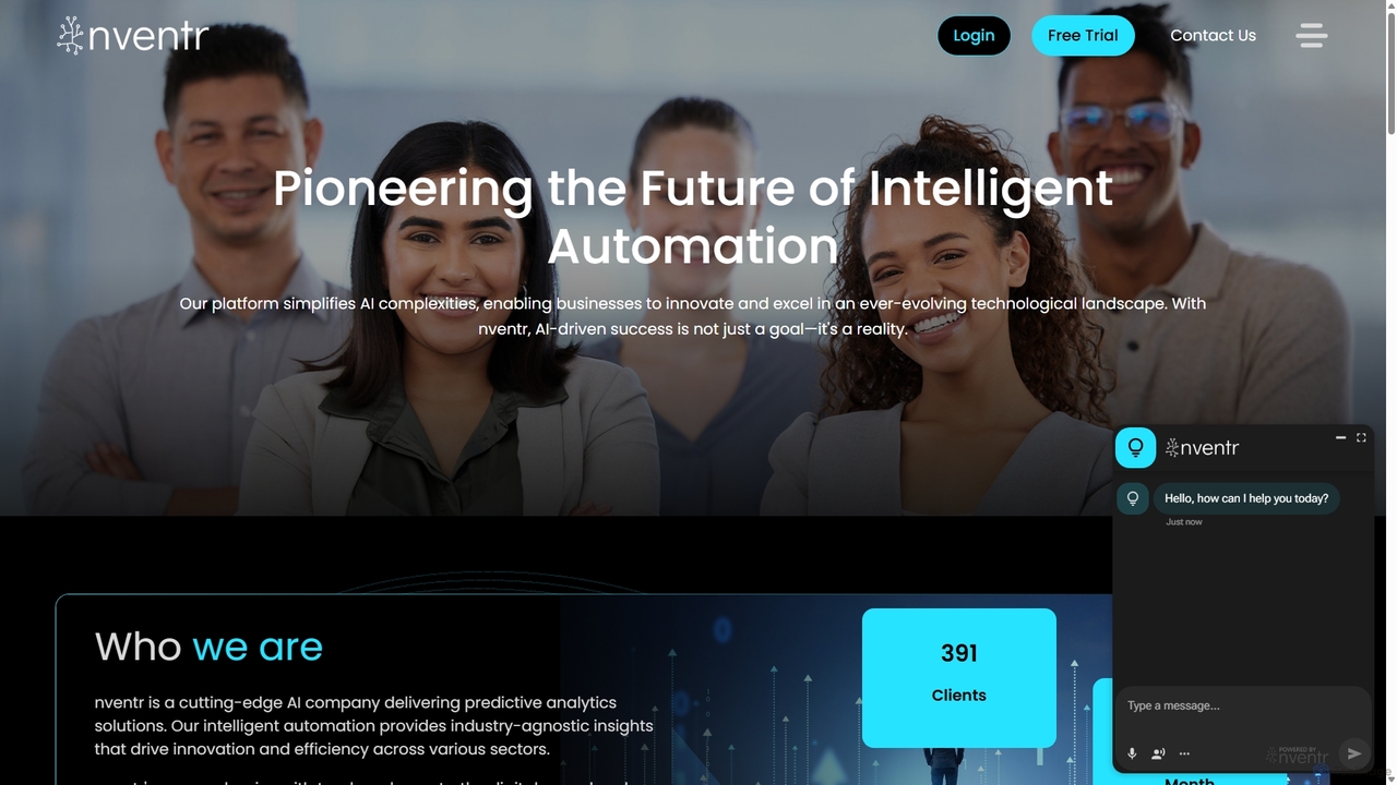 About nventr | AI with ML, LLMs, Neural Networks & More for Nventr