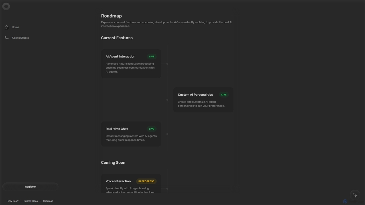 Oasi - The First AI-Driven Social Media for Oasi