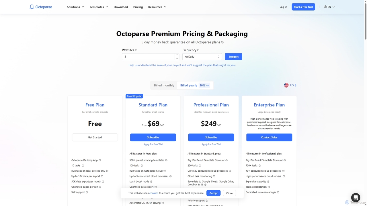 Pricing | Octoparse for Octoparse