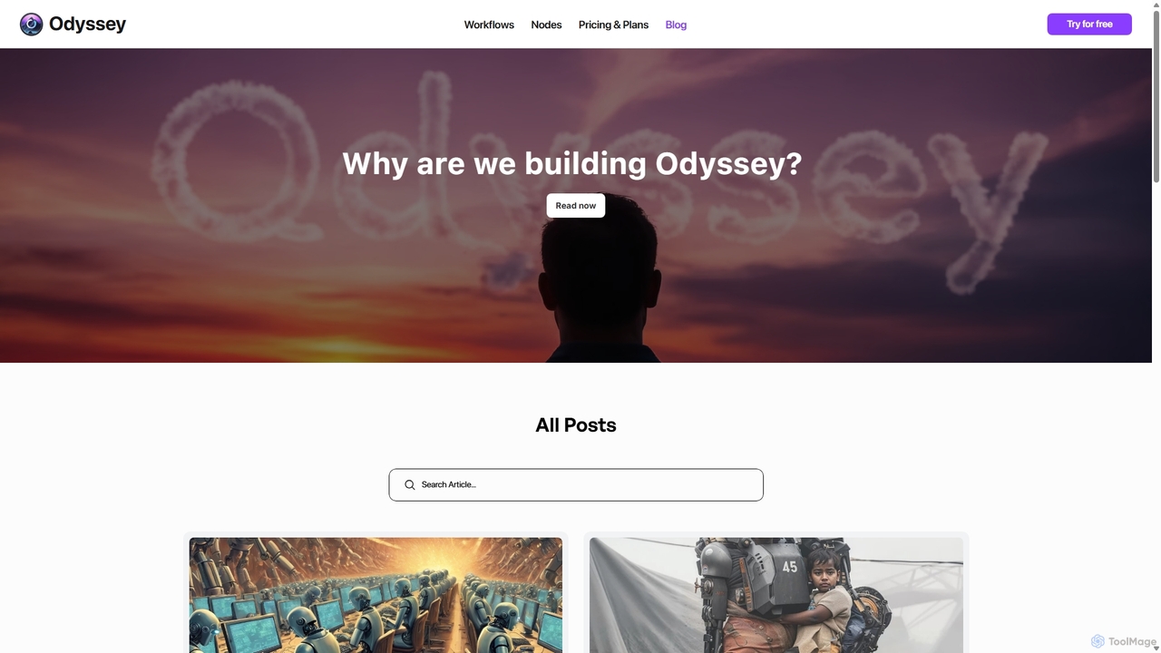 The Odyssey Blog for Odyssey