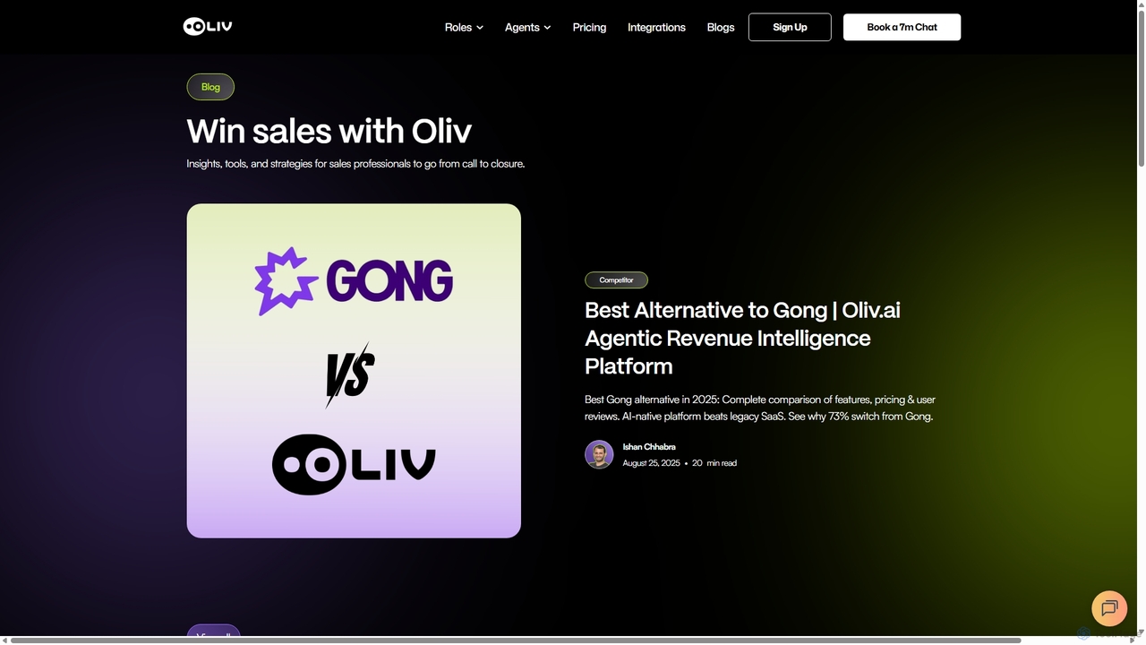 Blog for Oliv