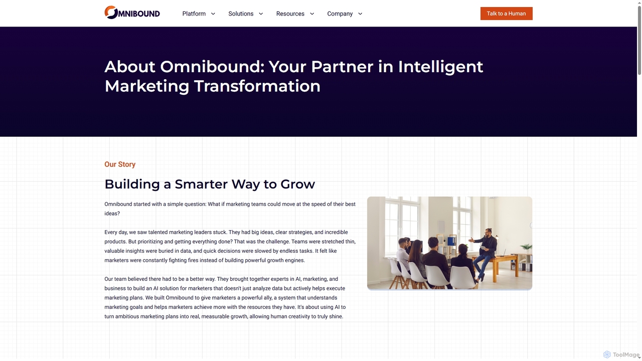 About Omnibound: Empowering Marketing with AI Solutions for Omnibound