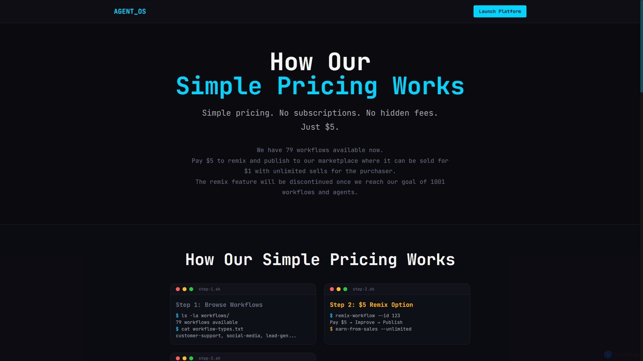 $1 AI Workflow Automation Platform - Rent or Own n8n Agents for Onedollaragent