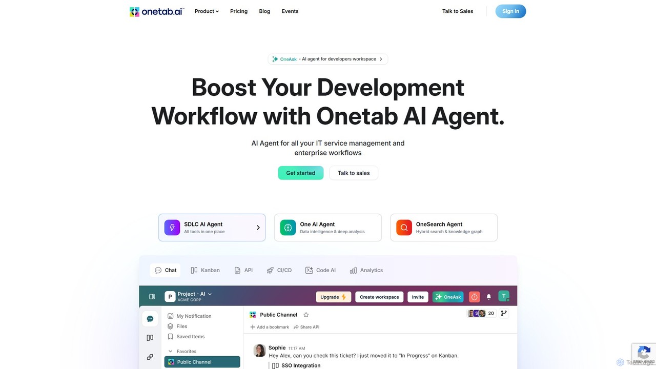 Onetab AI