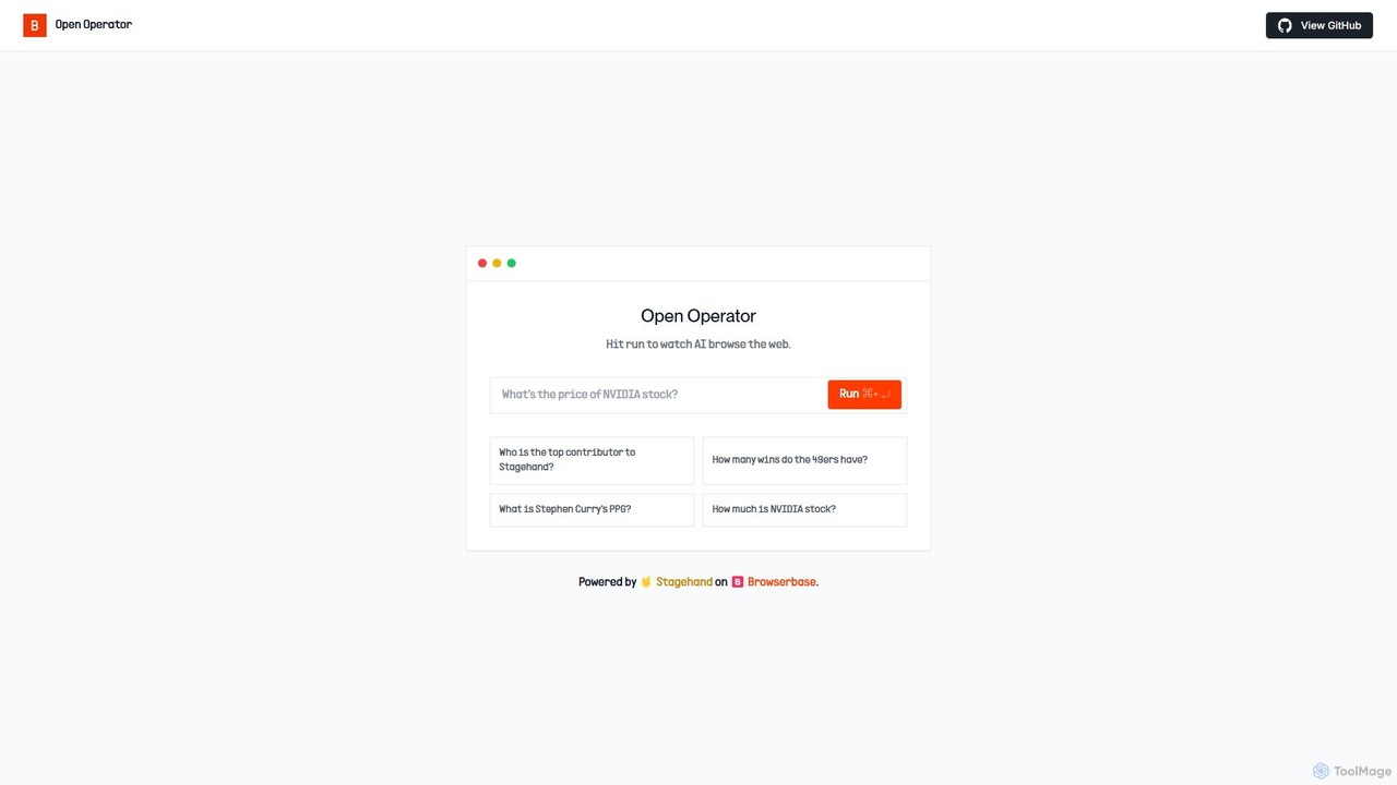 Open Operator