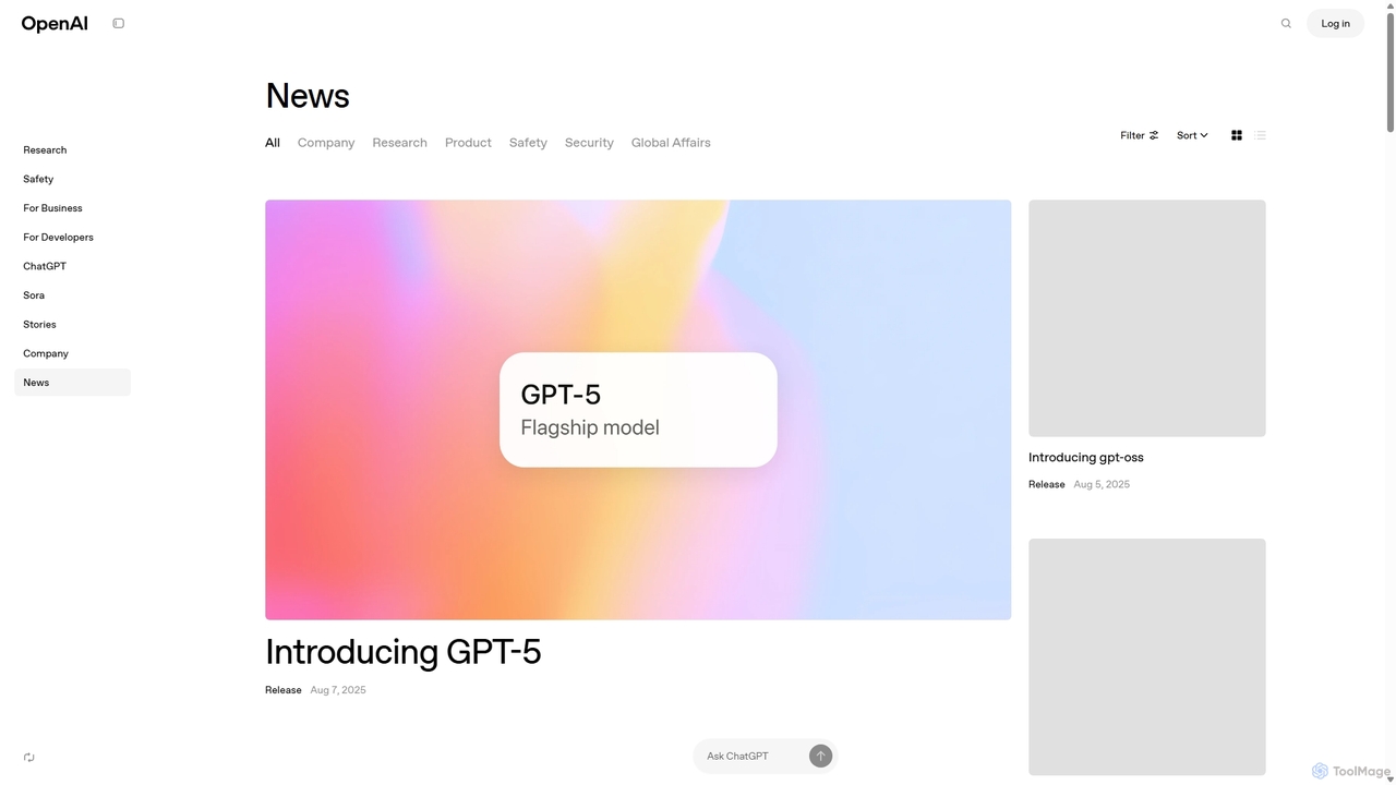 OpenAI News | OpenAI for OpenAI