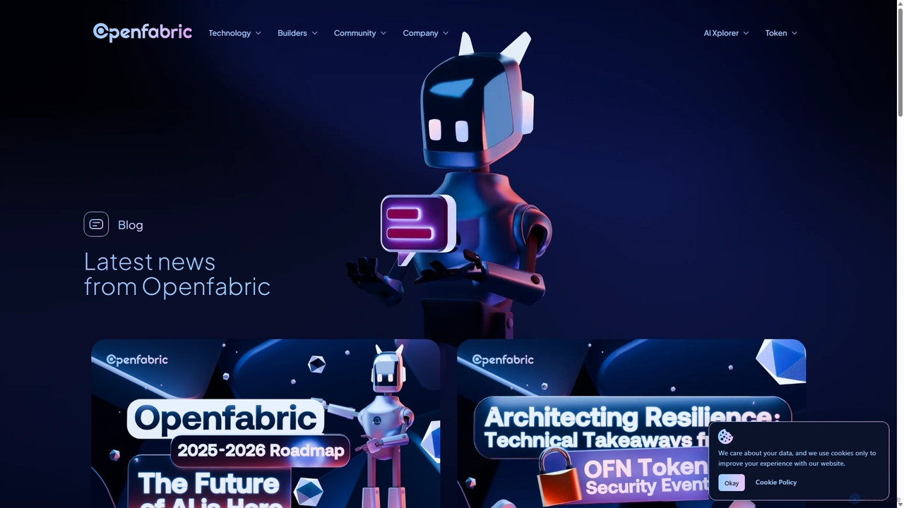 Openfabric Latest News & Updates for Openfabric