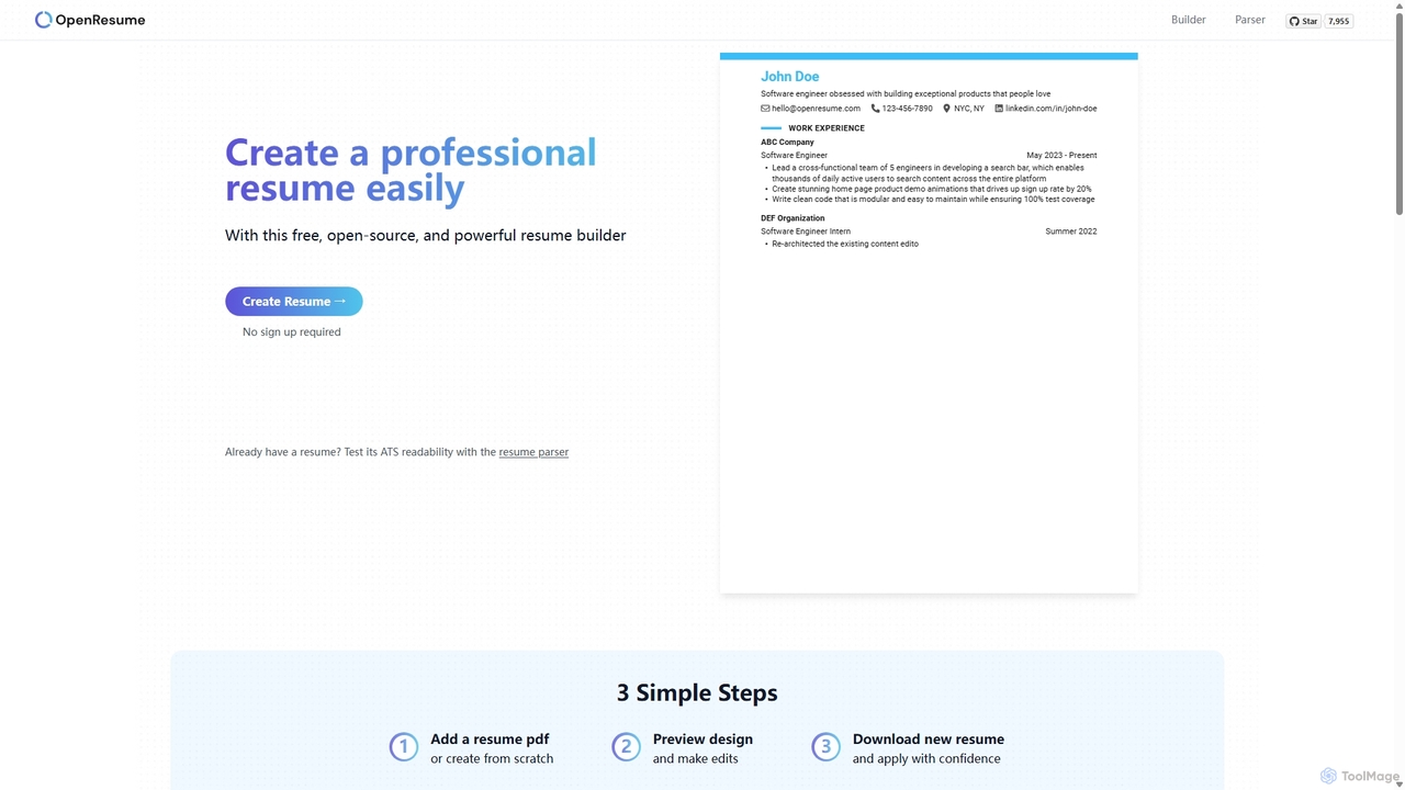 OpenResume