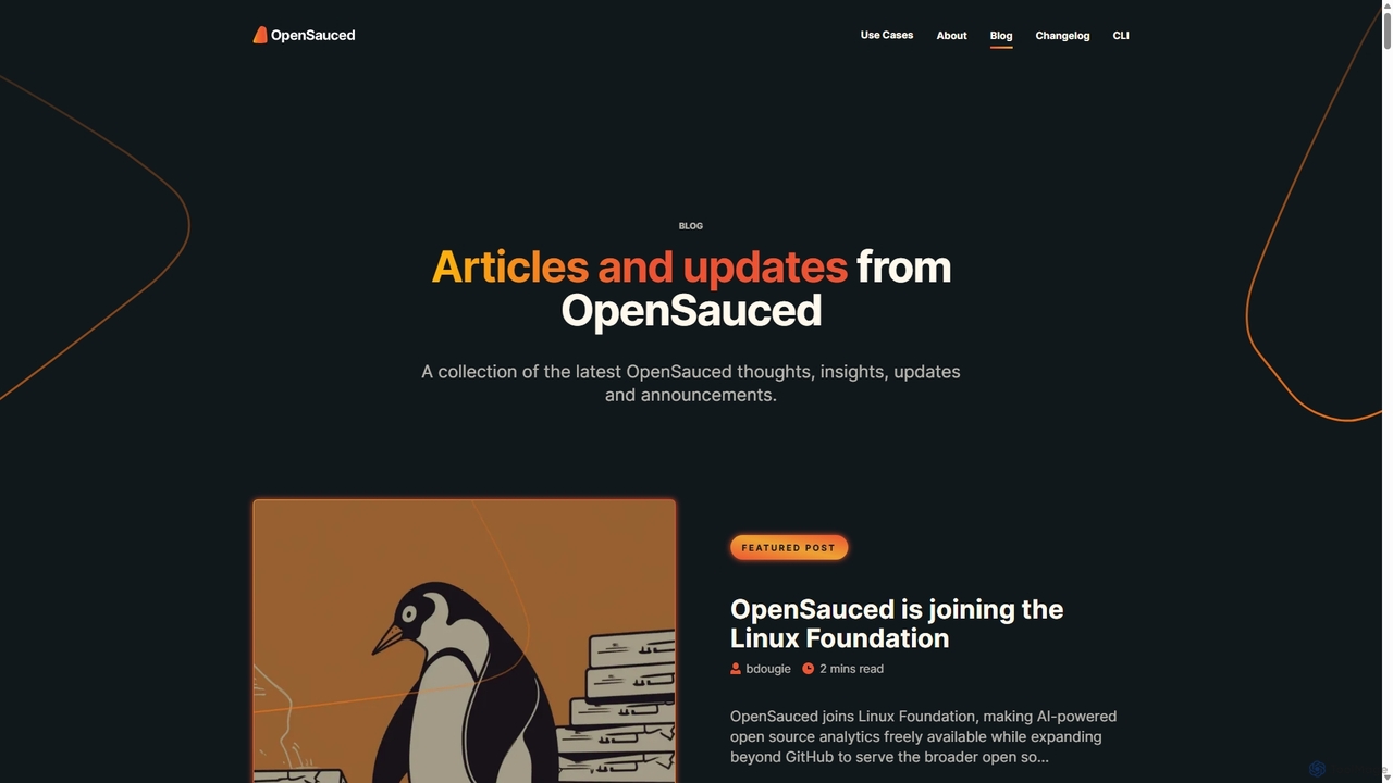 OpenSauced for OpenSauced