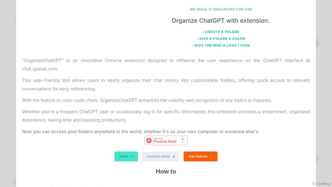 OrganizeChatgpt