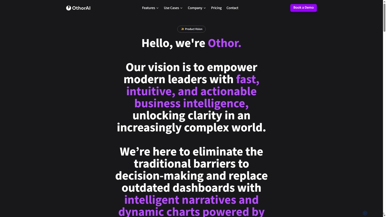 About Othor AI - Our Vision, Team, and Mission | Othor AI for Othor AI