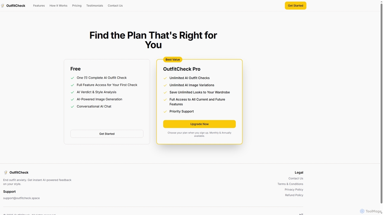OutfitCheck: End Outfit Anxiety with AI-Powered Style Validation for OutfitCheck