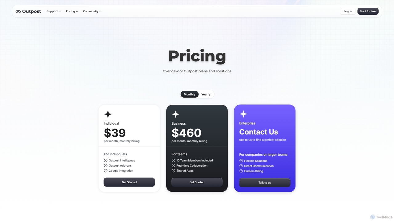 Outpost: AI Copilot for Client Driven Businesses for Outpost