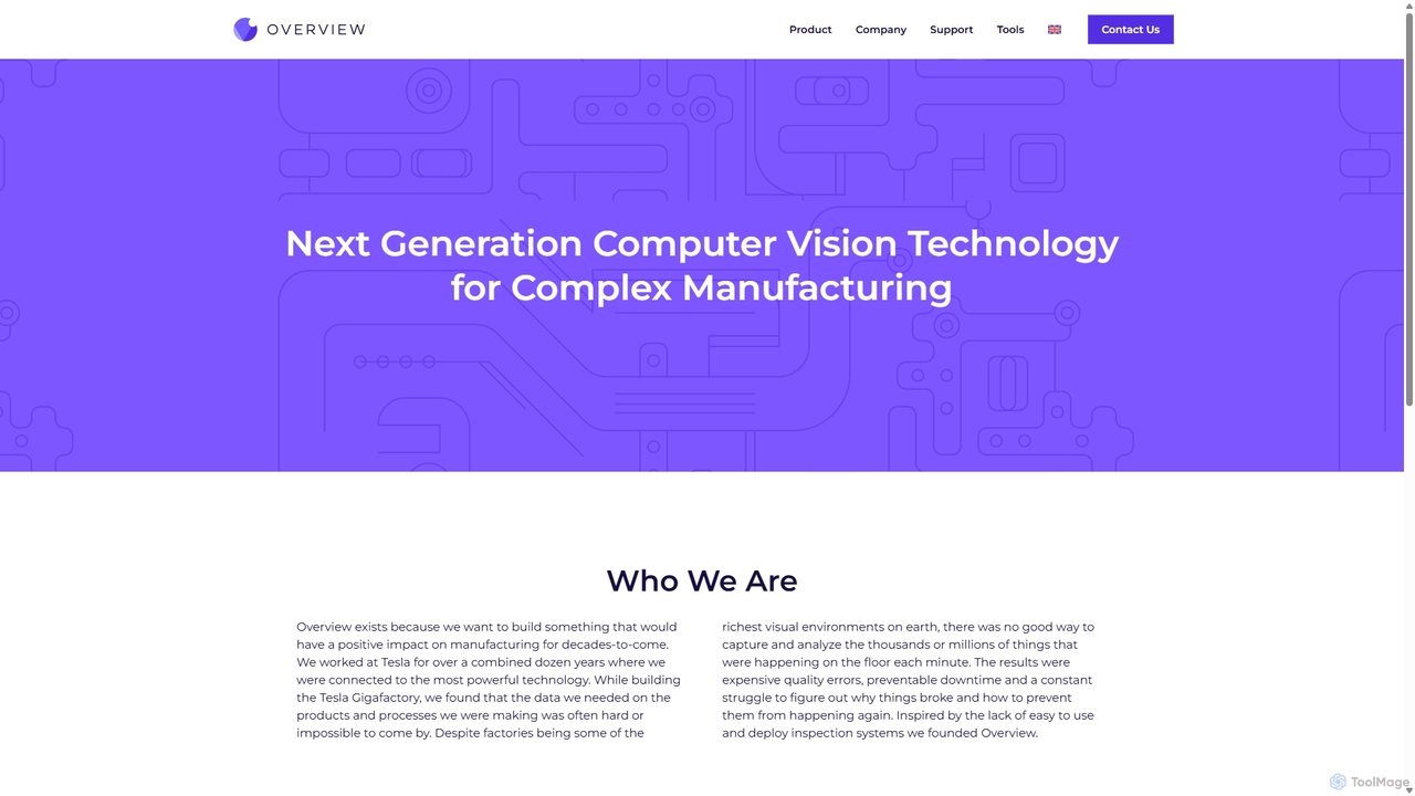 About Us | Industrial Inspection | Overview.ai for Overview.ai