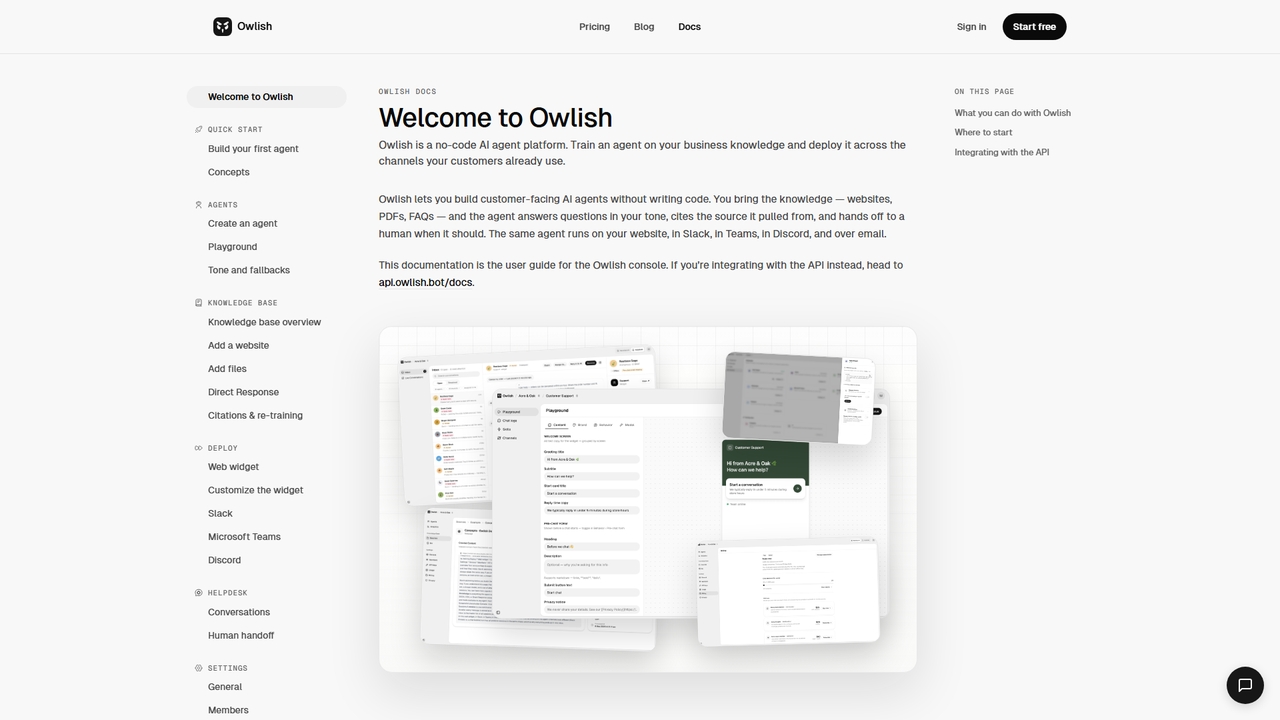 Welcome to Owlish · Owlish Docs for Owlish