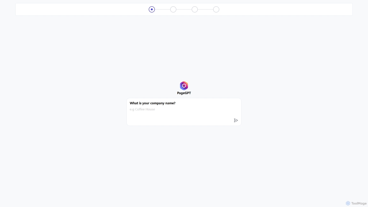 Create your Landing Page for PageGPT