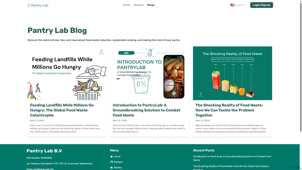 Blog | PantryLab | Pantry Lab for PantryLab
