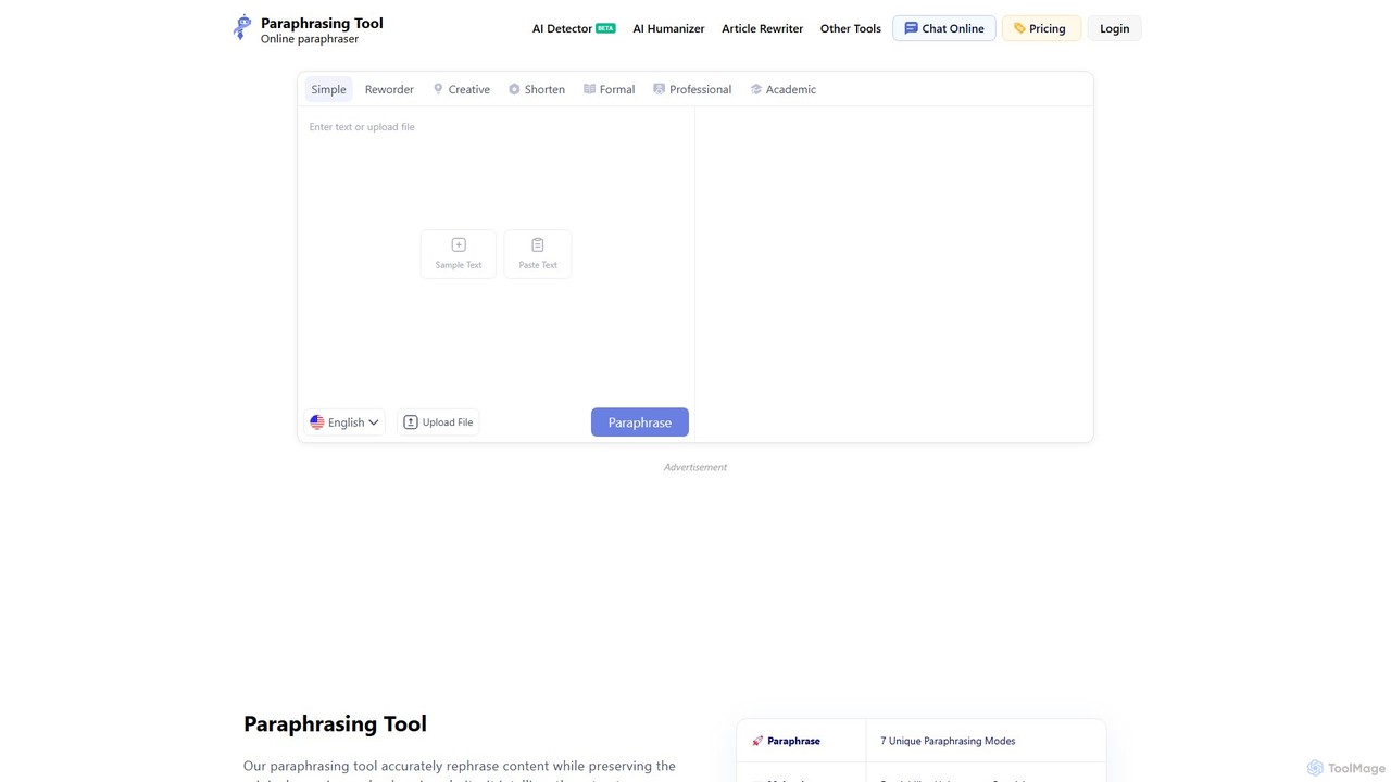 Paraphrasing.io
