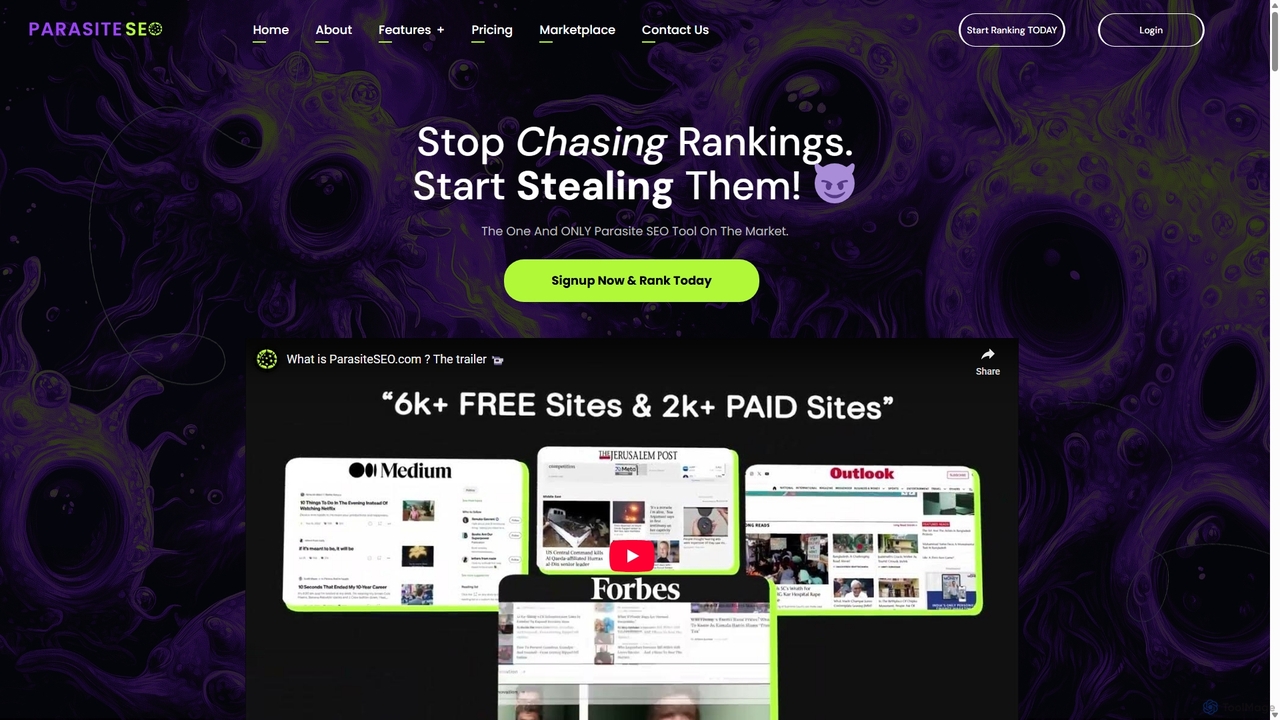 preview for ParasiteSEO