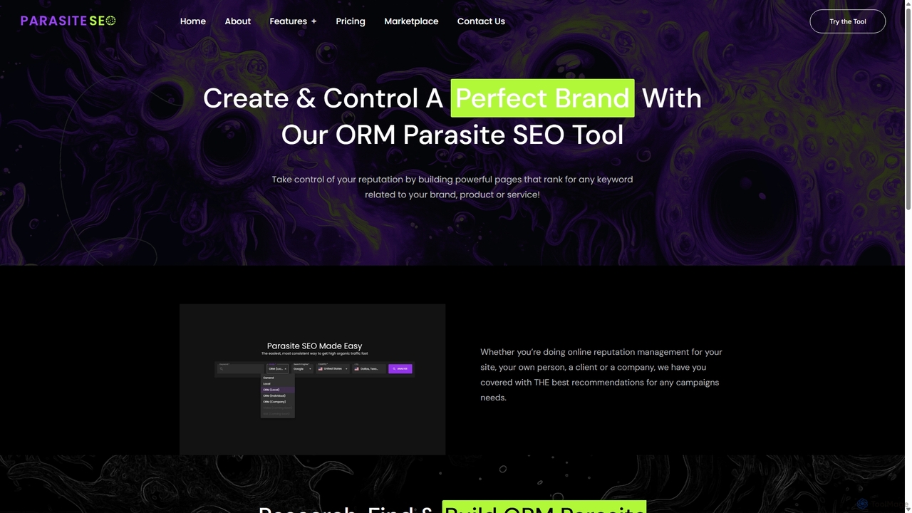 ORM Parasite SEO Tool - ParasiteSEO.Com for ParasiteSEO