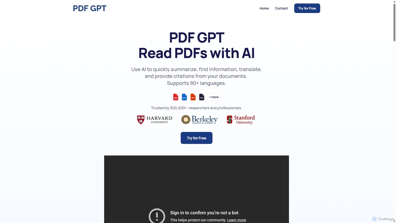 ChatWithPDF The Ultimate ChatGPT Plugin For PDF Interaction ToolMage ChatWithPDF The Ultimate ChatGPT Plugin For PDF Interaction ToolMage