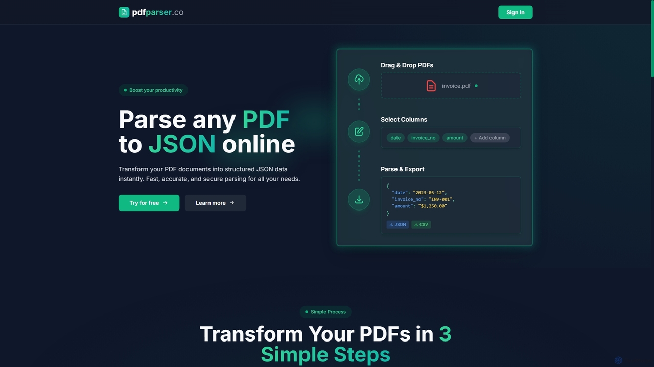 Pdfparser