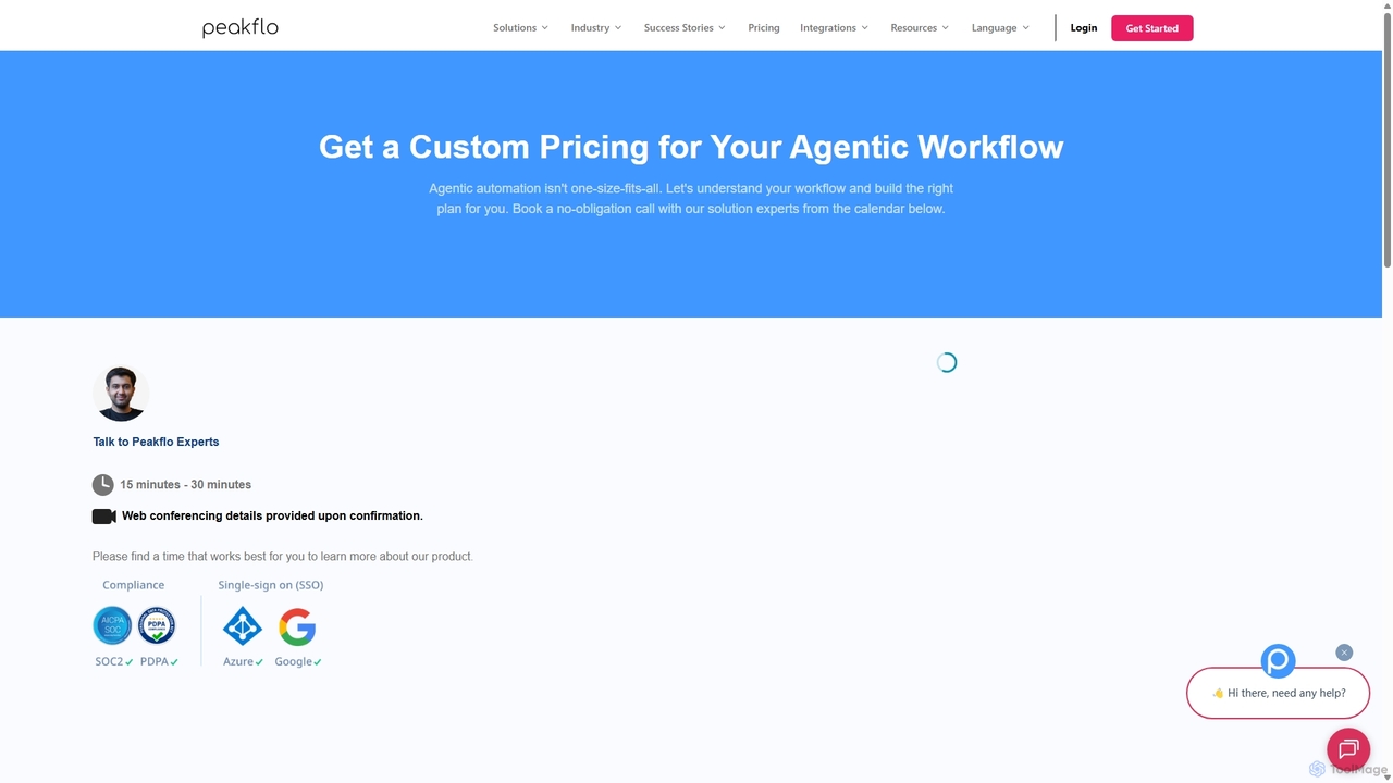 Peakflo Pricing - Premium Solutions for Your Business for Peakflo