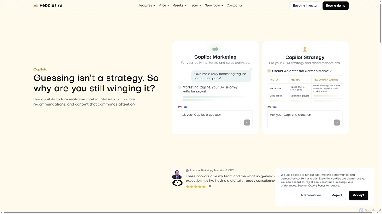 Copilots — Pebbles Ai for Pebbles